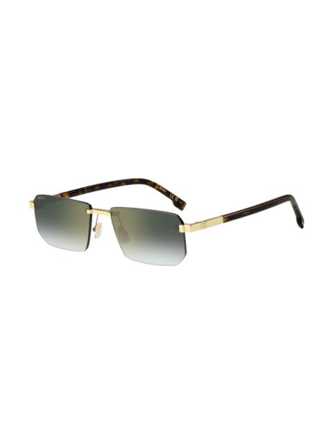 RIMLESS SUNGLASSES WITH DOUBLE B MONOGRAM