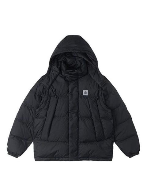 Converse Premium Short Down Detachable Jacket 'Black' 10025253-A03