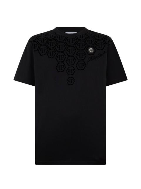 monogram round-neck T-shirt