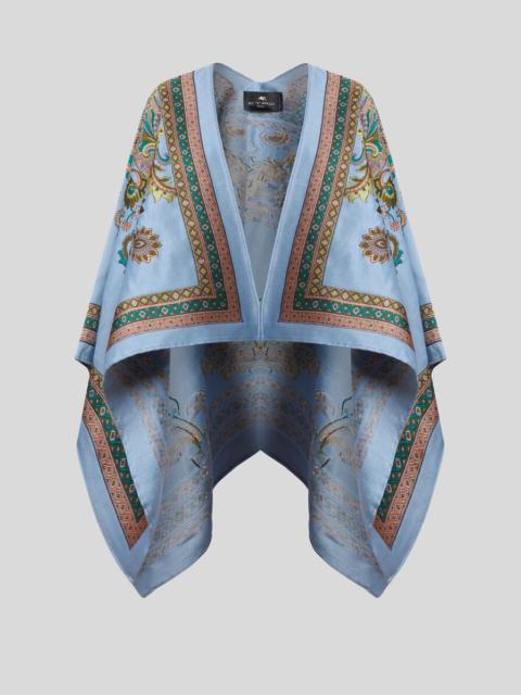 FIL COUPÉ JACQUARD CAPE