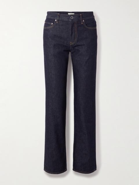 Low-rise Straight-leg Organic Jeans