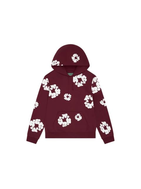 Denim Tears Cotton Wreath Hoodie Burgundy