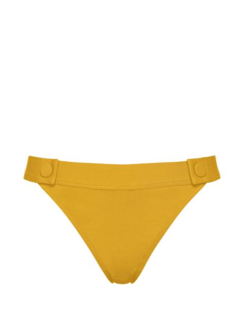 button-detail bikini briefs