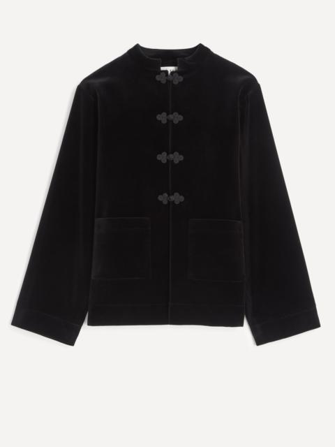Pankou Closure Velvet Jacket