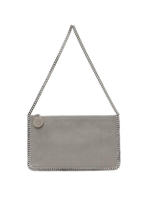 Gray Falabella Pochette Shoulder Bag
