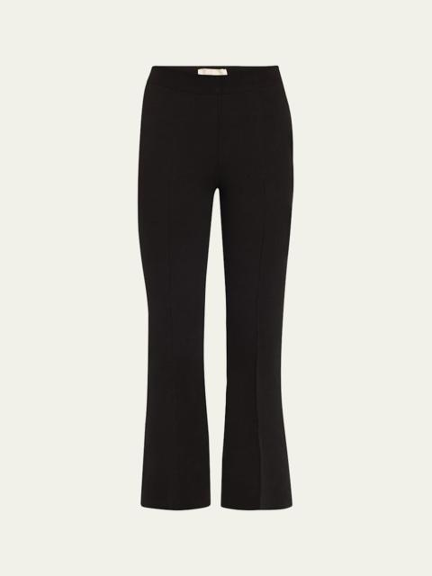 Cropped Kick Flare Pants