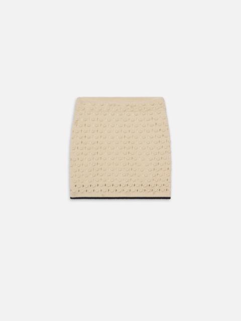 The Bauble Skirt in Cream