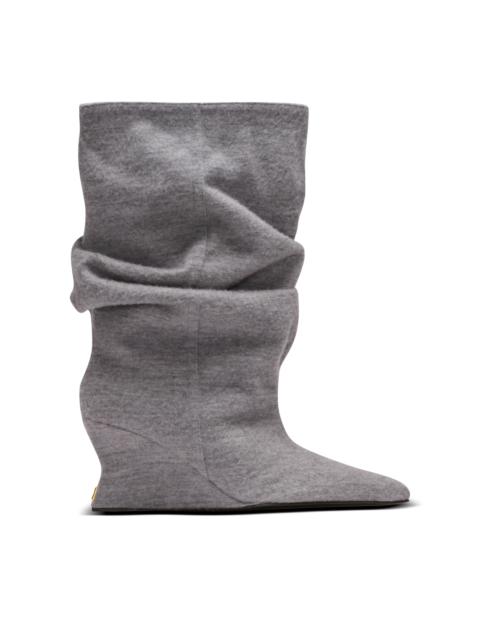 Wedge ankle boots