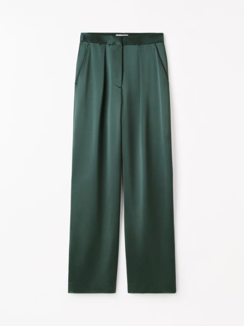 Inga Straight-Fit Satin Trousers