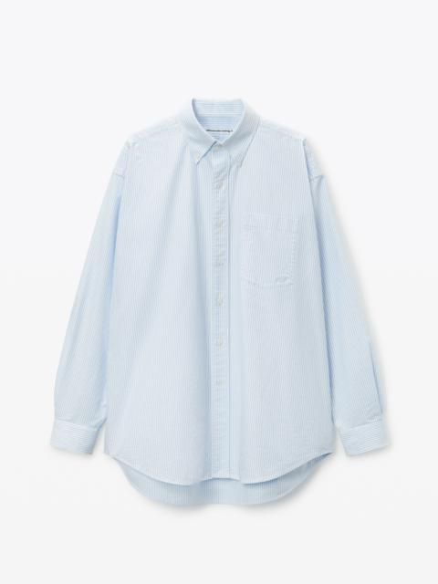 Cotton Oxford Oversize Shirt