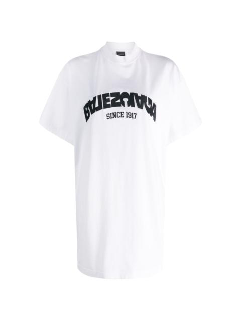logo-print oversized T-shirt