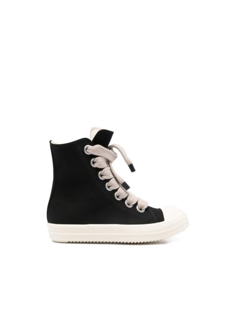 Jumbolace high-top lace-up sneakers