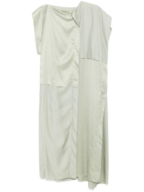 asymmetric midi dress