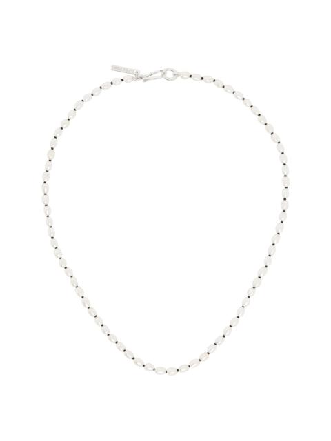 Tiny Pearl Collar Necklace