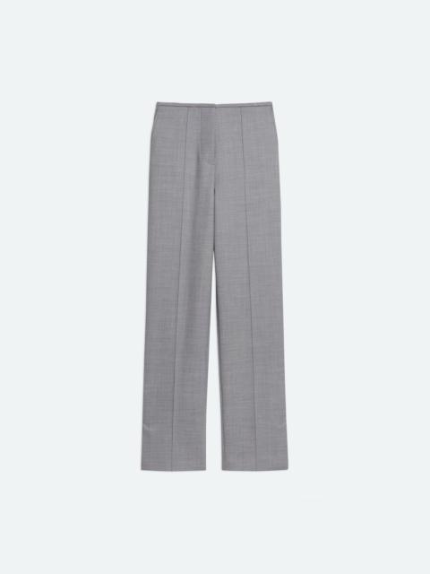 LOW-RISE CAR TROUSERS