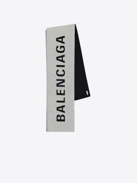 Balenciaga Logo Scarf