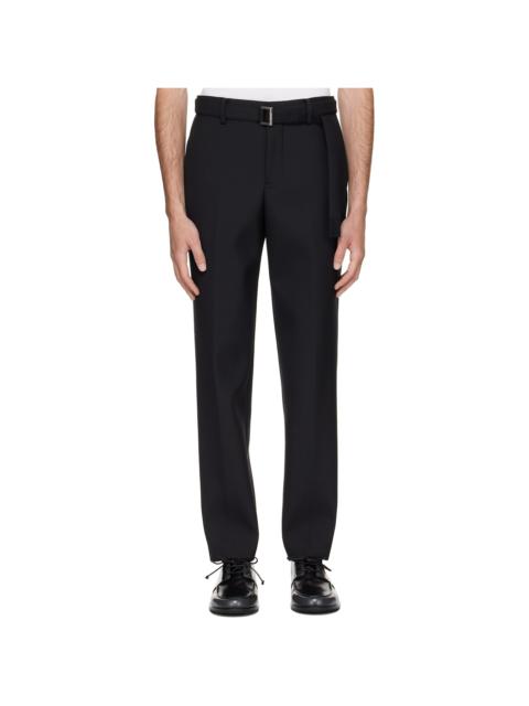 Black Suiting Trousers