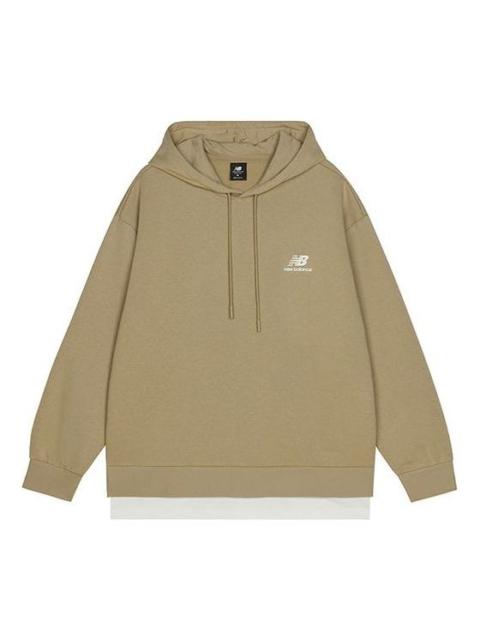 New Balance Logo Hoodie 'Khaki' AMT13341-HNA