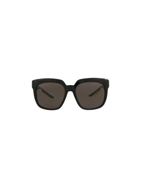 Balenciaga Square Sunglasses 'Black/Green/Grey'