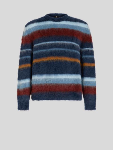 STRIPED ROUND NECK JUMPER