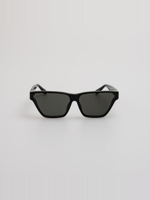 Skyler Cat-Eye Sunglasses in Black