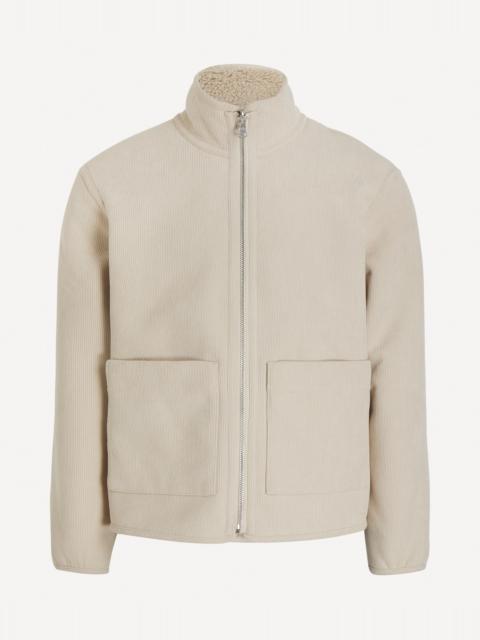 Killick Natural Reversible Corduroy Borg Jacket