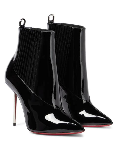 Epic 100 patent leather ankle boots