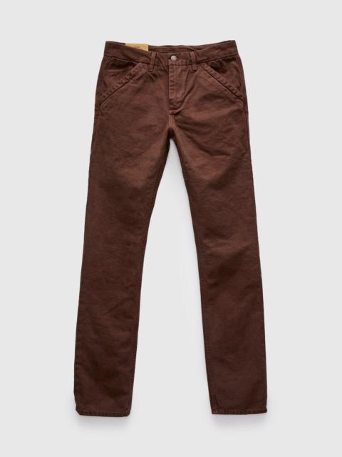 14oz Slub Workers Chino in Bark