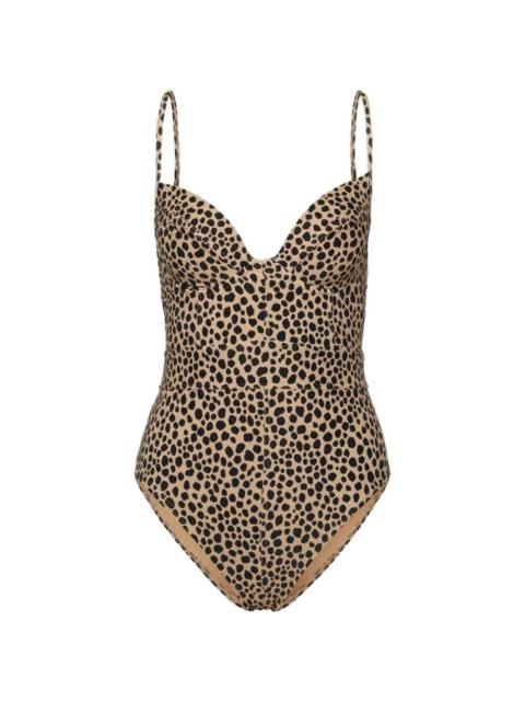 animal print swimsuit