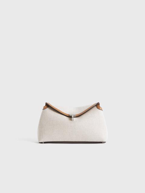 T-Lock clutch ecru/tan