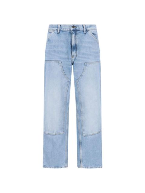 Double Knee belt-loop jeans
