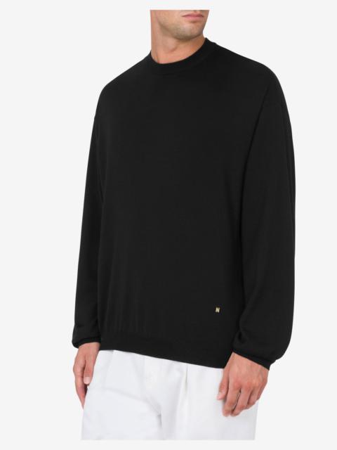 WOOL AND SILK PULLOVER GOLDEN M