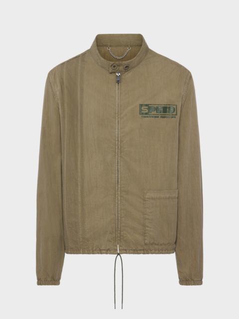 Vintage-style sportswear jacket