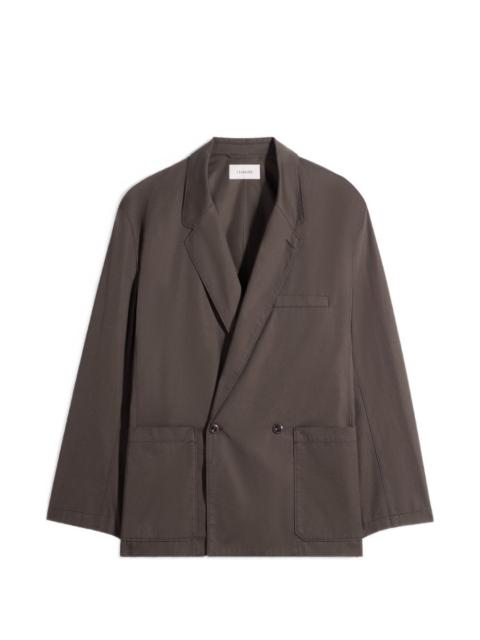 double-breasted workwear blazer