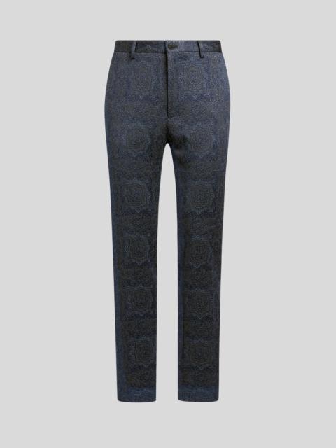 JERSEY JACQUARD TROUSERS