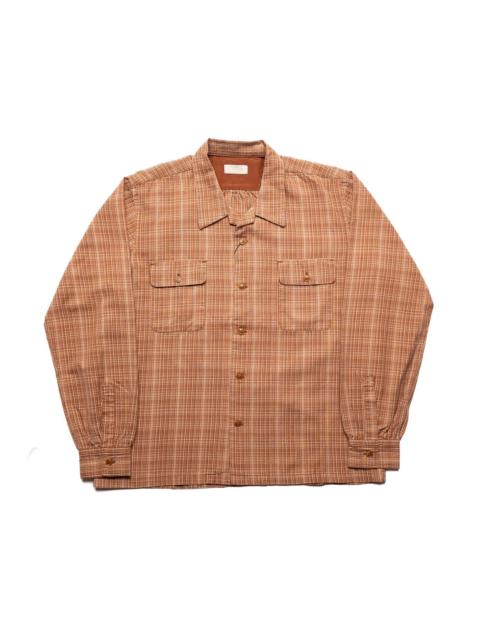 O△X Plaid Shirt - Brown