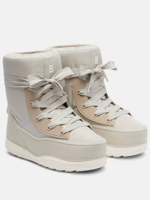 La Plagne lace-up snow boots