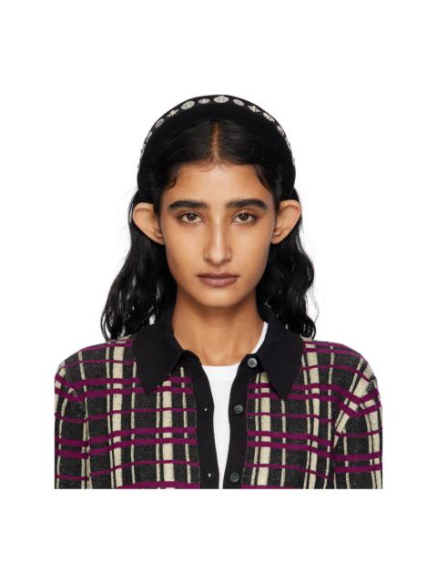 Black Metal Headband