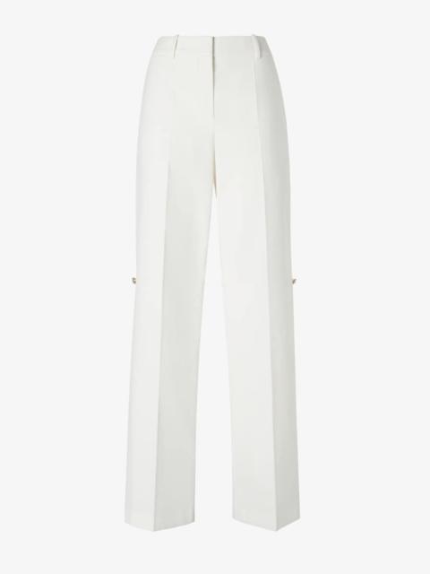 Pants White technical canvas pants