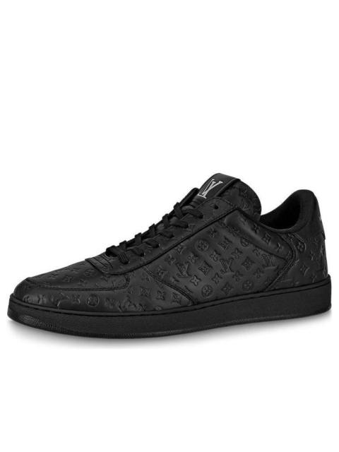 LOUIS VUITTON Rivoli Sneakers 'Black Mini Monogram' 1AARHO
