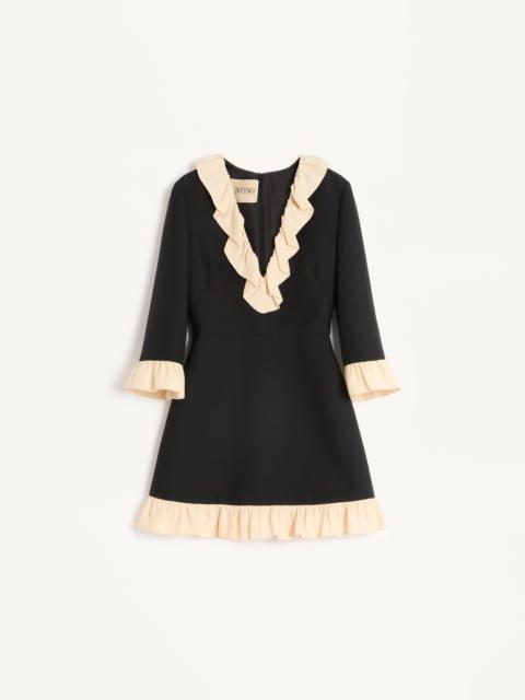 CREPE COUTURE SHORT DRESS