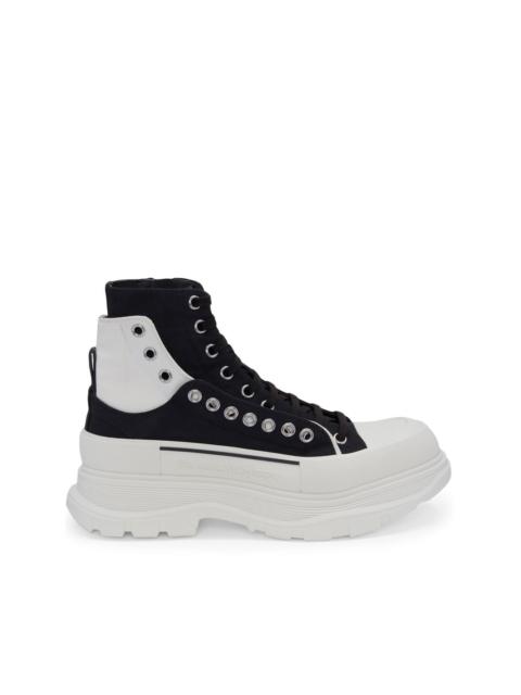 Tread Slick lace-up fastening boots