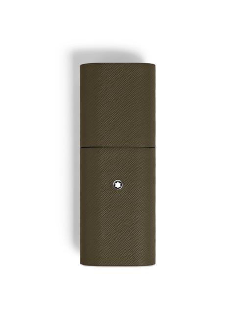 2-PEN POUCH IN SARTORIAL LEATHER