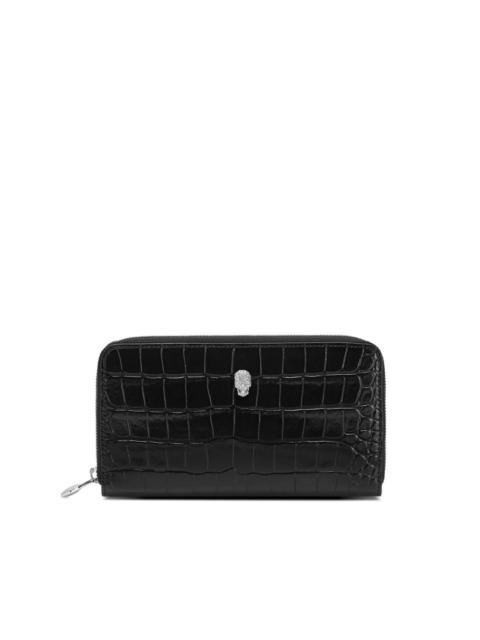 skull-embellishment wallet