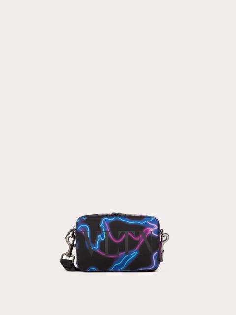 NEON CAMOU NYLON CROSSBODY BAG