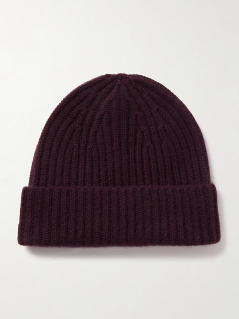 Martigny Ribbed Cashmere Beanie