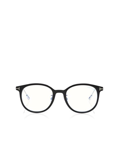 BLUE BLOCK SOFT ROUND OPTICALS