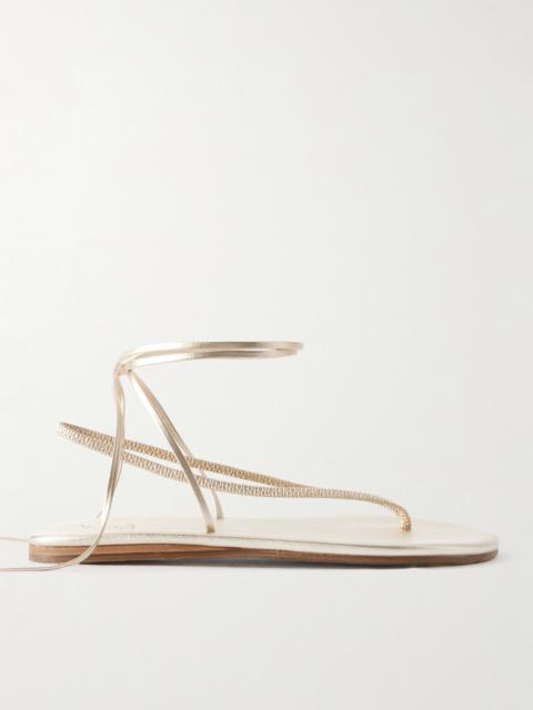 Sfendoni Metallic Sandals