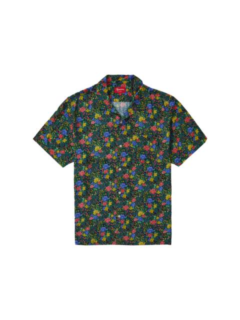 Supreme Supreme Mini Floral Rayon S/S Shirt Black - SS19S16 BLACK