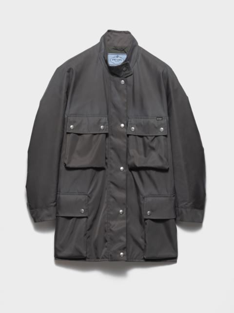 Washed Re-Nylon rain jacket